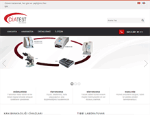 Tablet Screenshot of diatest.com.tr